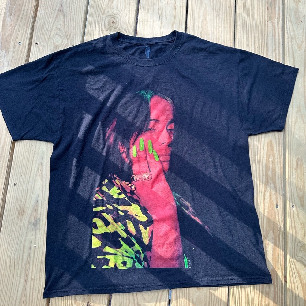 Billie Eilish concert world Tour graphic T